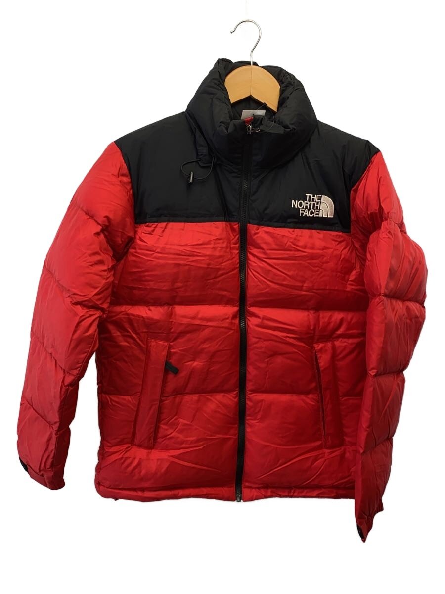 【中古】THE NORTH FACE◆NUPTSE JACKET_ヌプシジャケット/S/ナイロン/ドローコード【メンズウェア】