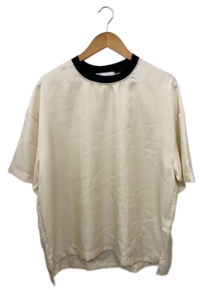 【中古】CULLNI◆半袖カットソー/1/ポリエステル/WHT/24-SS 008【レディース御召しもの】
