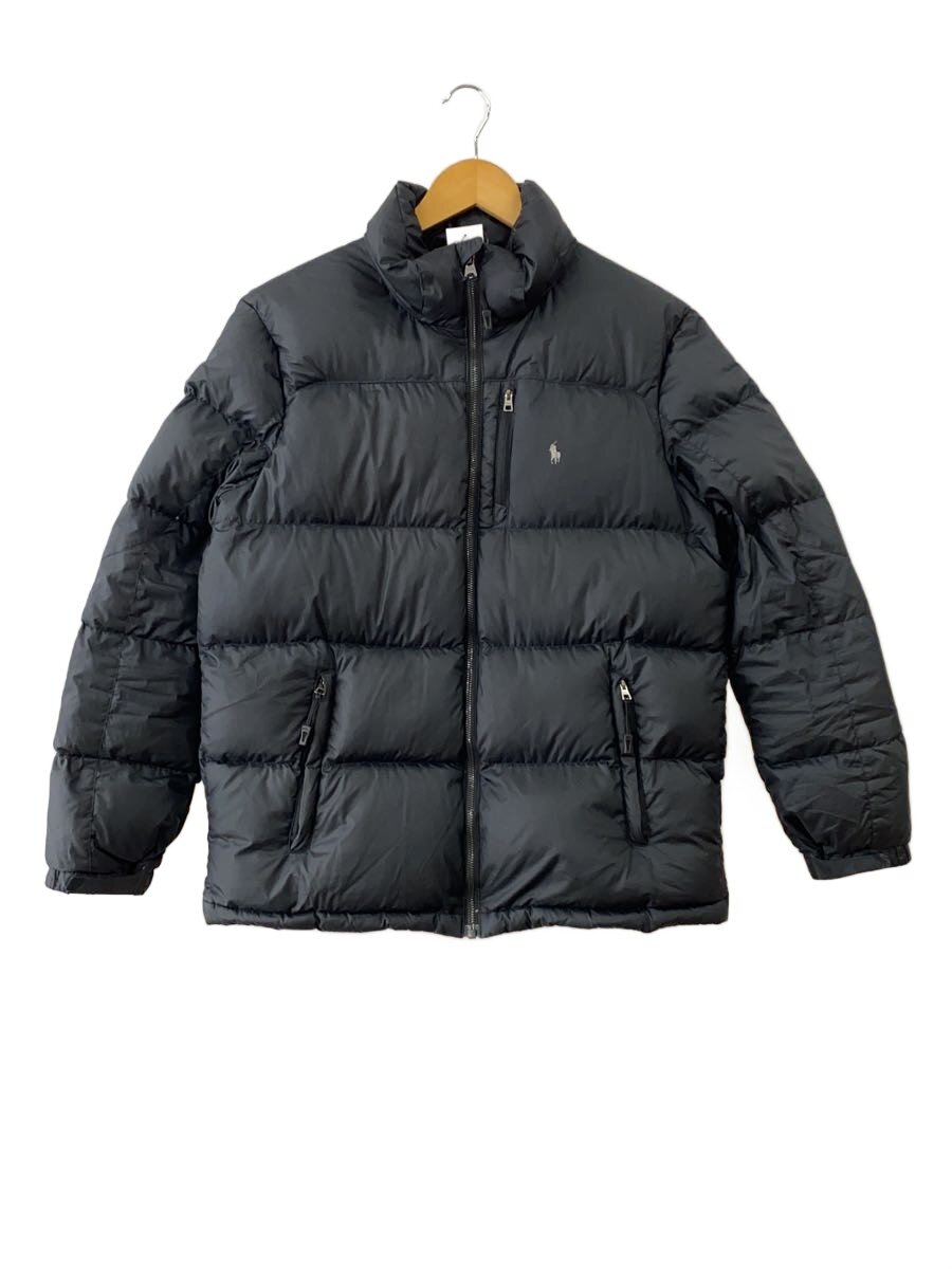 【中古】POLO RALPH LAUREN◆ダウンジャケット/XL/ポリエステル/BLK【メンズウェア】|2nd STREET 店