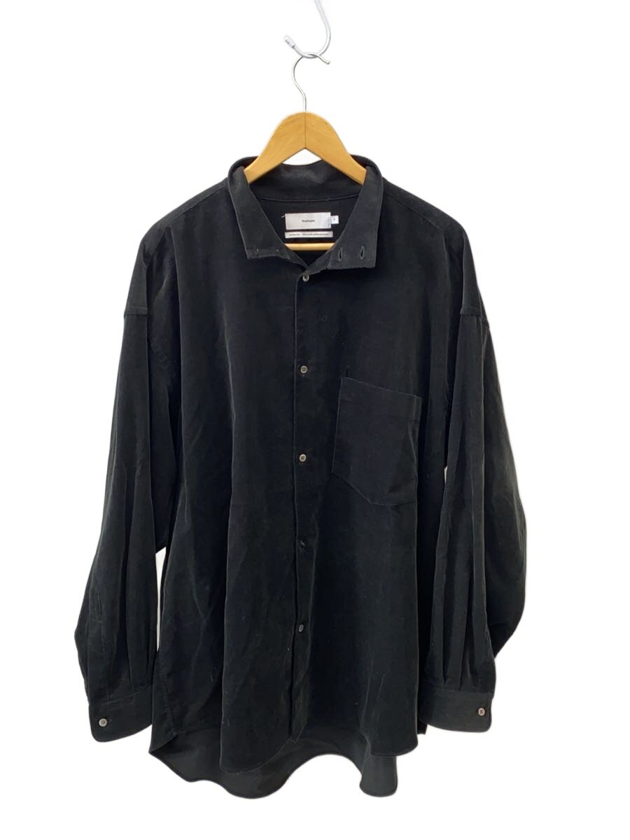 【中古】Graphpaper◆長袖シャツ/FREE/コットン/BLK/無地/GM233-50096【メンズウェア】｜2ｎｄ STREET 店