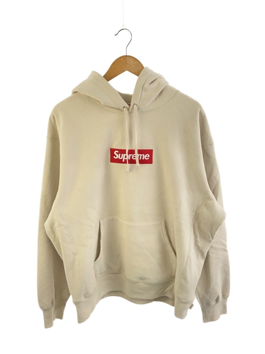 【中古】Supreme◆パーカー/L/綿織物/BEG/Box Logo Hooded Sweat Shirt/24FW【メンズウェア】