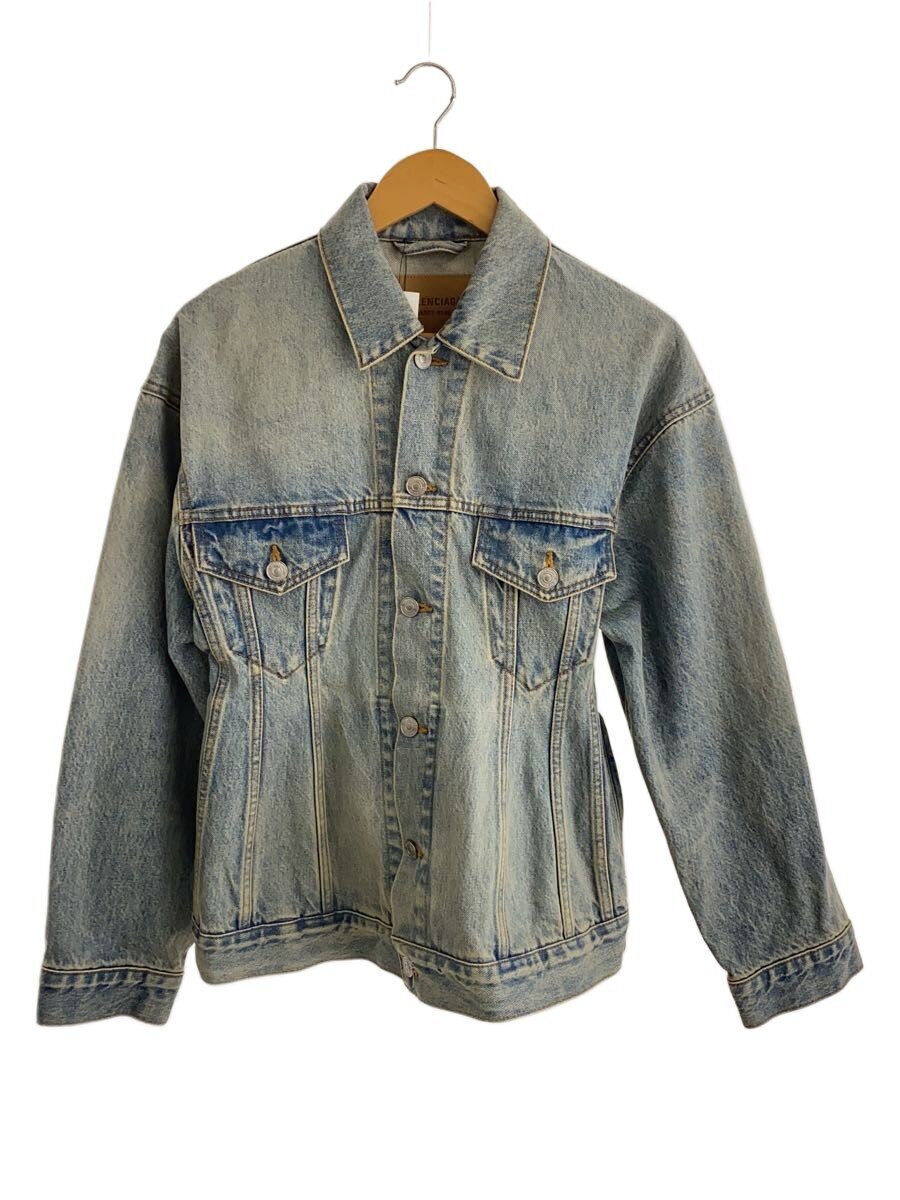 【中古】BALENCIAGA◆Gジャン/34/綿織物/IDG/773776【レディースお召しもの】