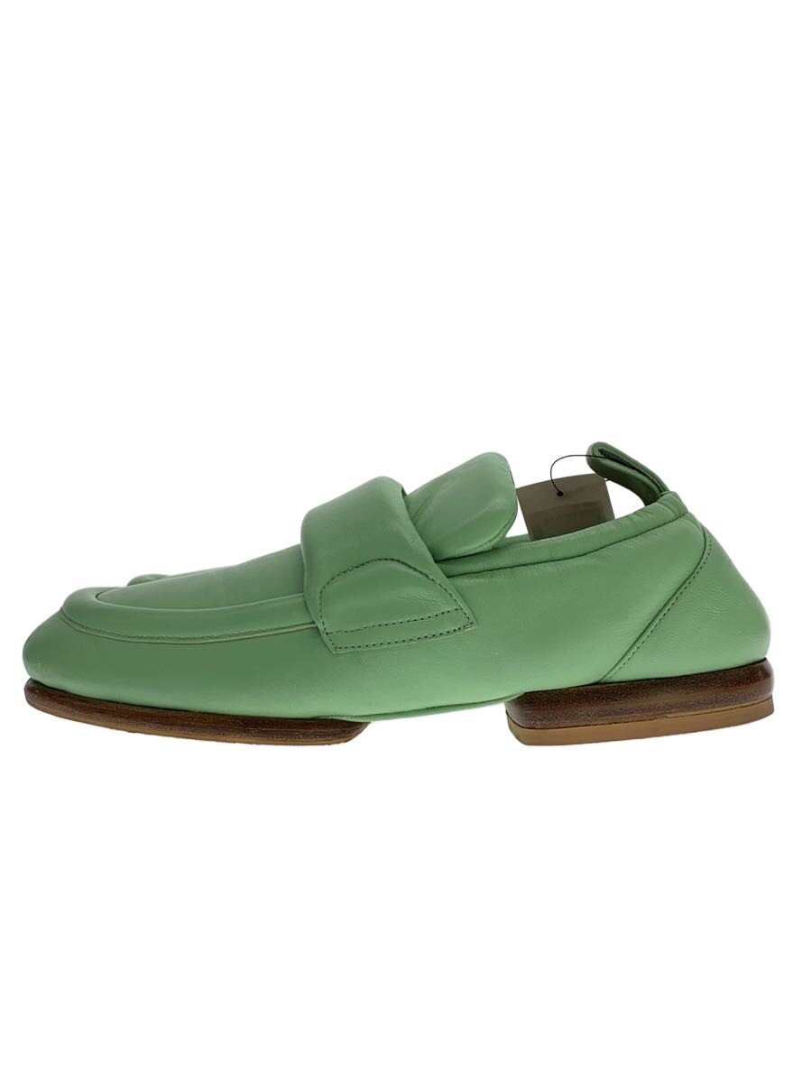 【中古】DRIES VAN NOTEN◆Patted leather loafers/ローファー/40/GRN/du119//【シューズ】｜2ｎｄ STREET 店