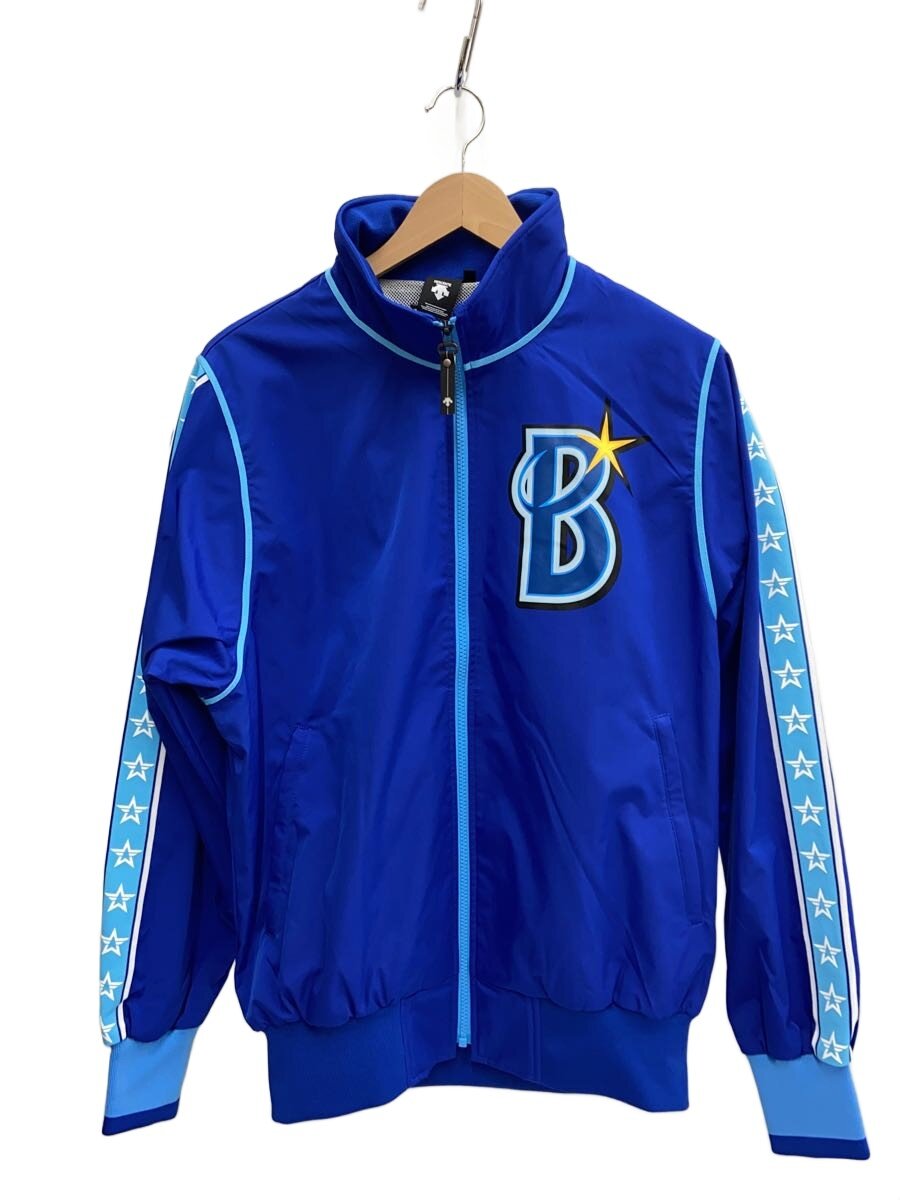 【中古】DESCENTE◆スポーツウェアー/O/BLU/DOR-A9612【スポーツ】