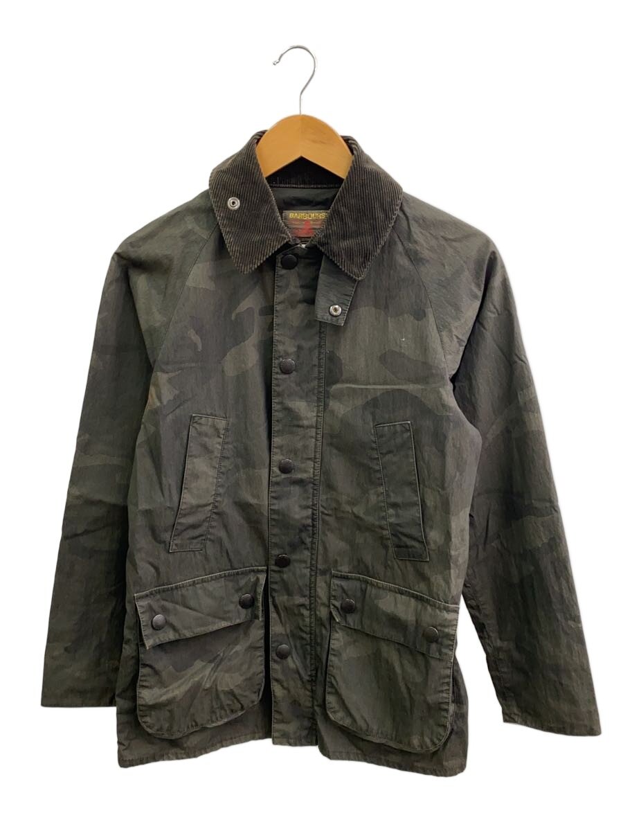 【中古】Barbour◆上衣/S/綿織物/KHK/合鴨フラ/1401004【メンズウェア】