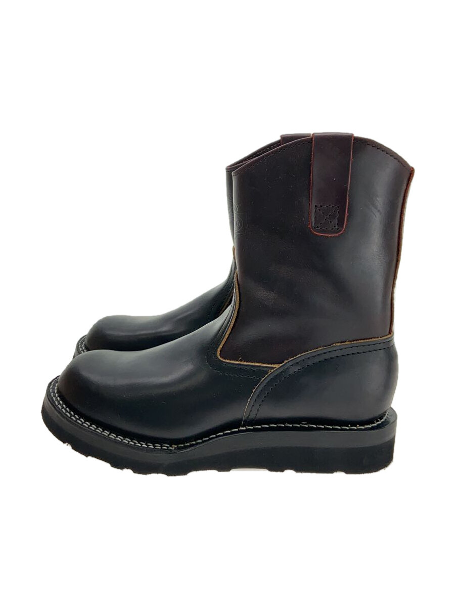 【中古】WESCO◆ブーツ/US9/BRD/なめし革/MORISON/盛りだくさん購入注文/カスタム/175537//【シューズ】