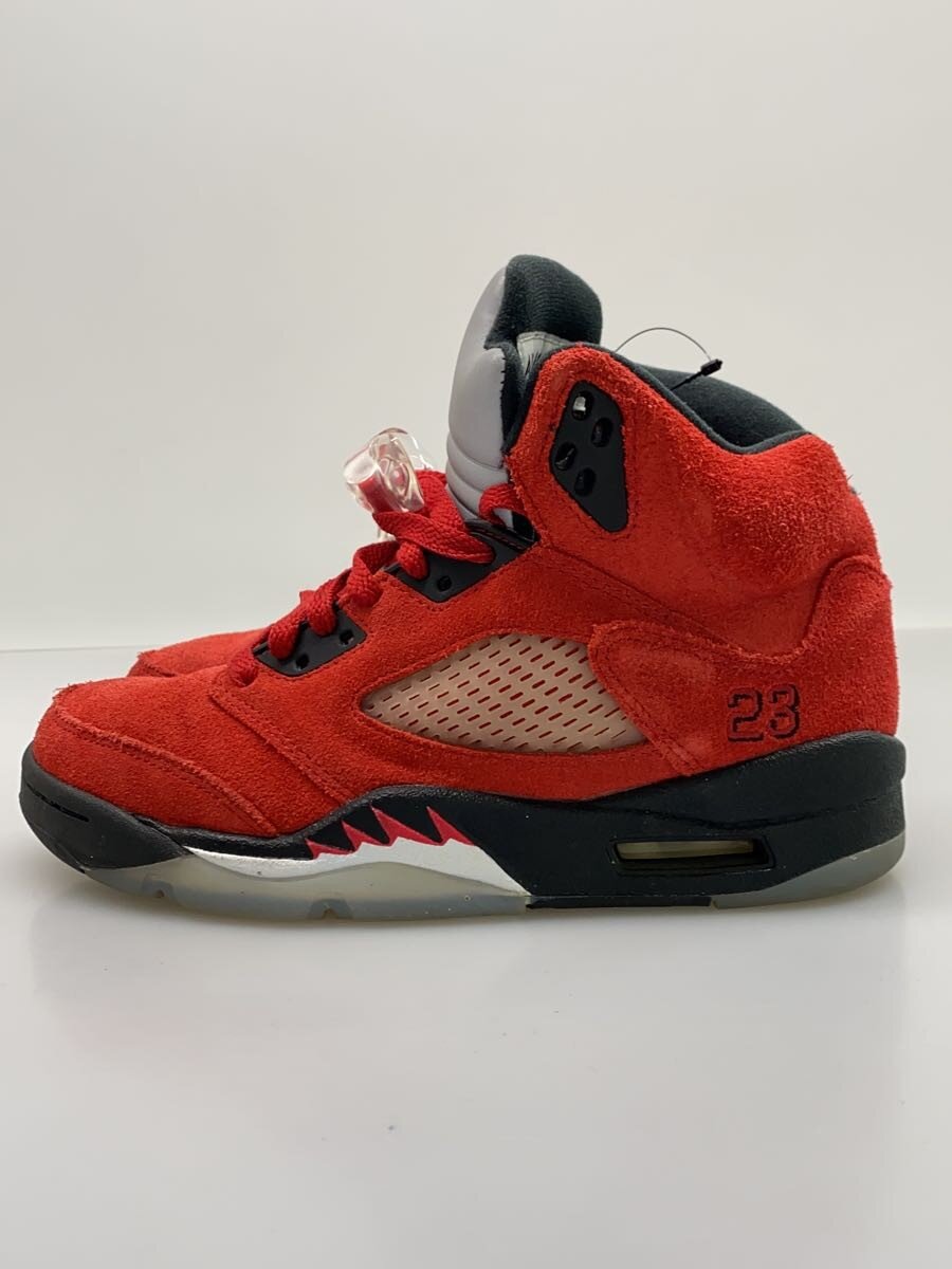 【中古】NIKE◆AIR JORDAN 5 RETRO_大気圏 ジョーダン 5 レトロ/23.5糎/RED//【シューズ】