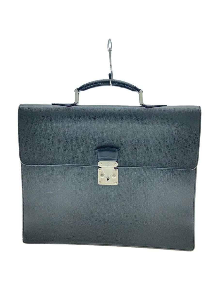 【中古】LOUIS VUITTON◆モスコバ_タイガ_BLK/レザー/BLK【バッグ】|2nd STREET 店
