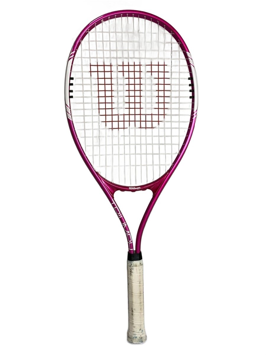 【中古】Wilson◆テニスラケット/PNK/triumph【スポーツ】