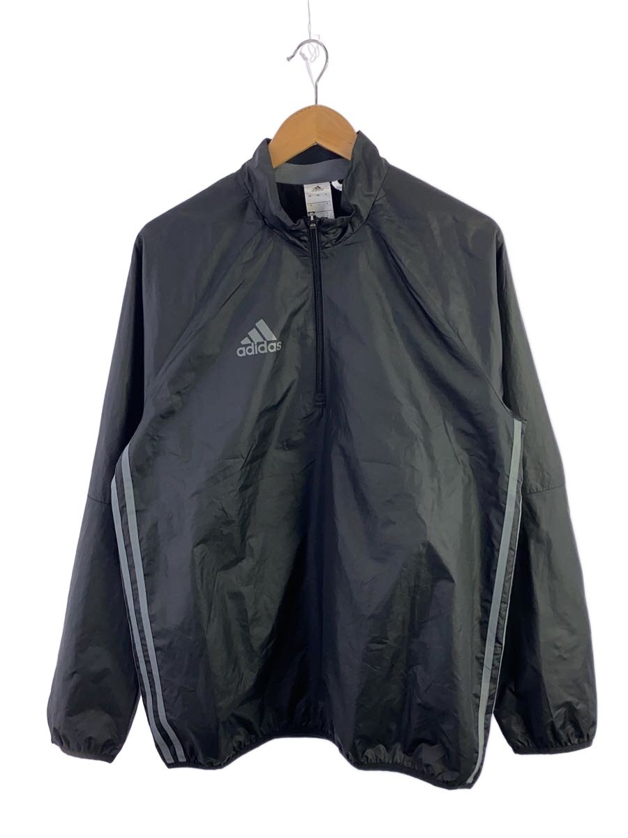 【中古】adidas◆スポーツウェアー/O/BLK【スポーツ】
