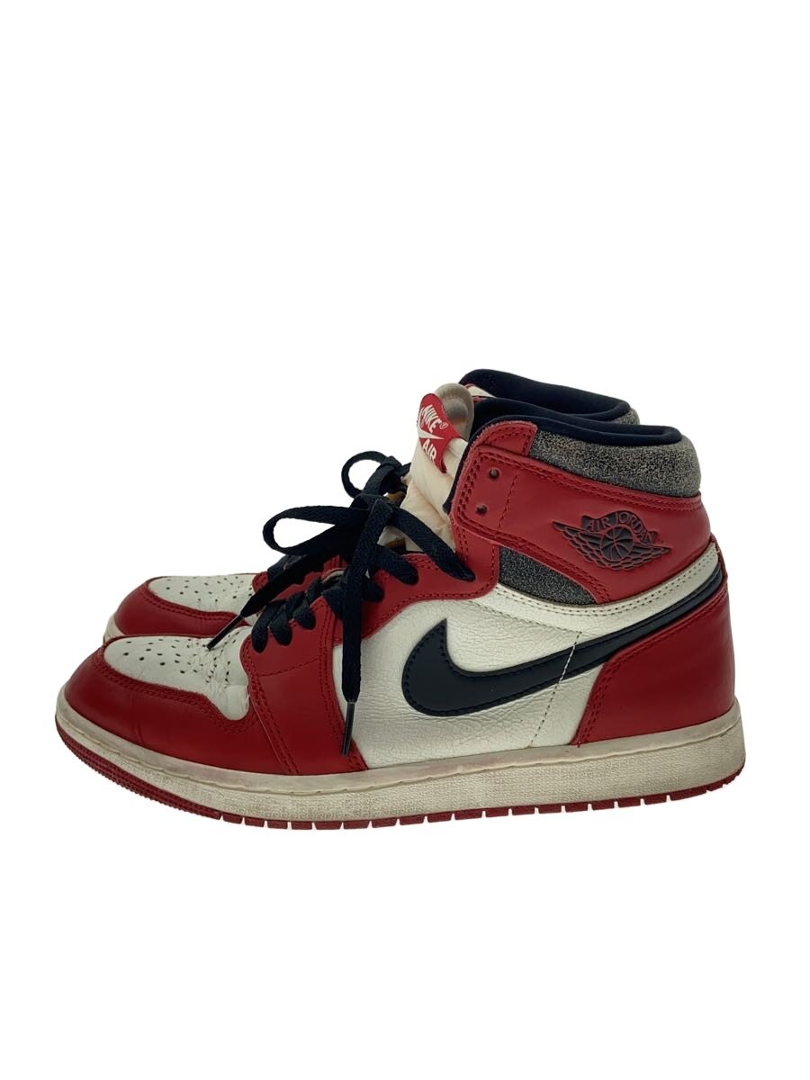 【中古】NIKE◆AIR JORDAN 1 RETRO HIGH OG_エアジョーダン 1 レトロ 御機嫌 OG/27.5糎/WHT【シューズ】