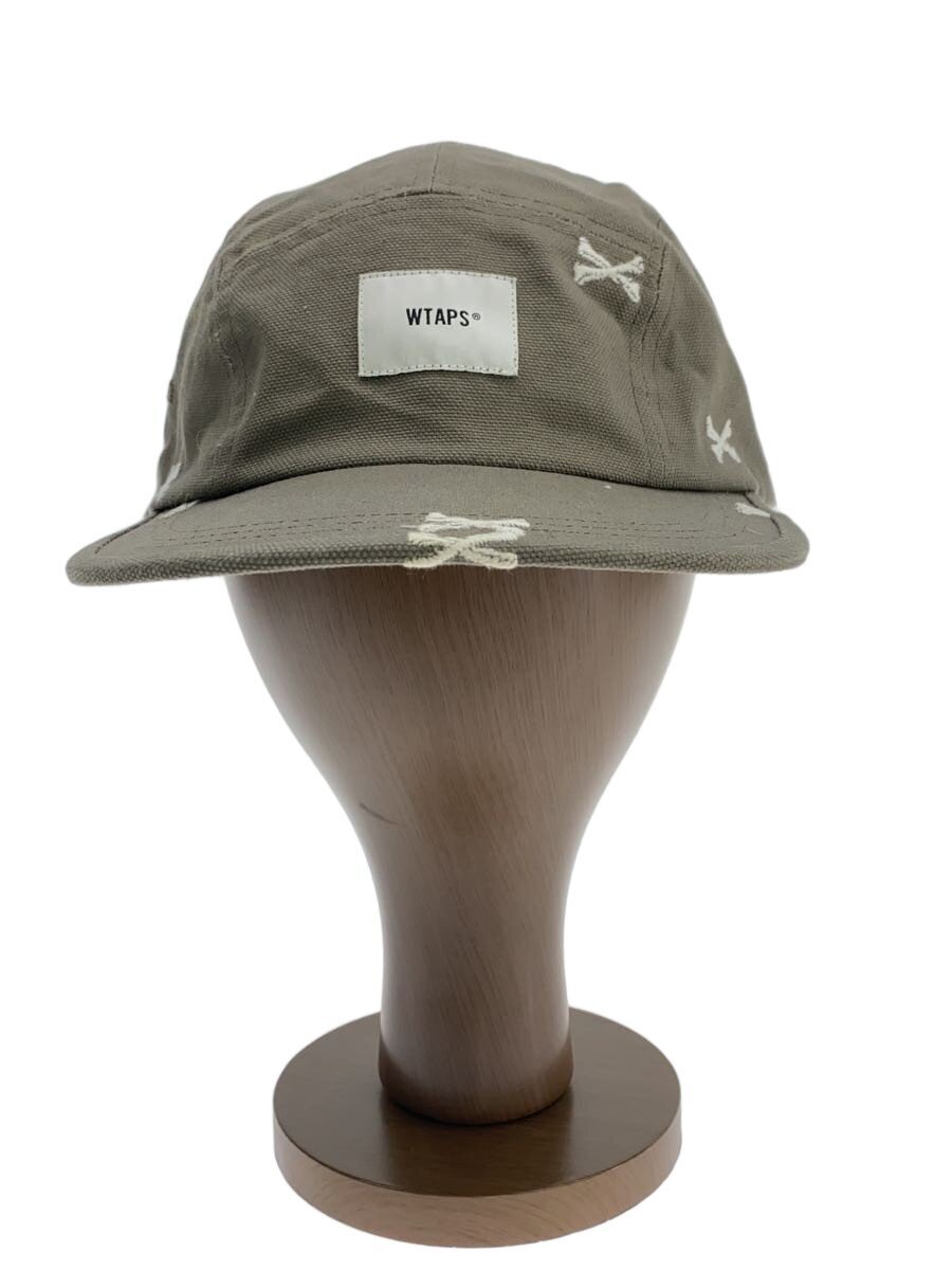 【中古】WTAPS◆旗がしら/FREE/綿織物/GRY/総柄/メンズ/221HCDT-HT02//【服飾雑貨他】
