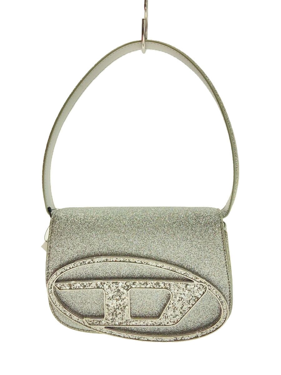 【中古】DIESEL◆ショルダーバッグ/--/SLV/無地【御徒面子】