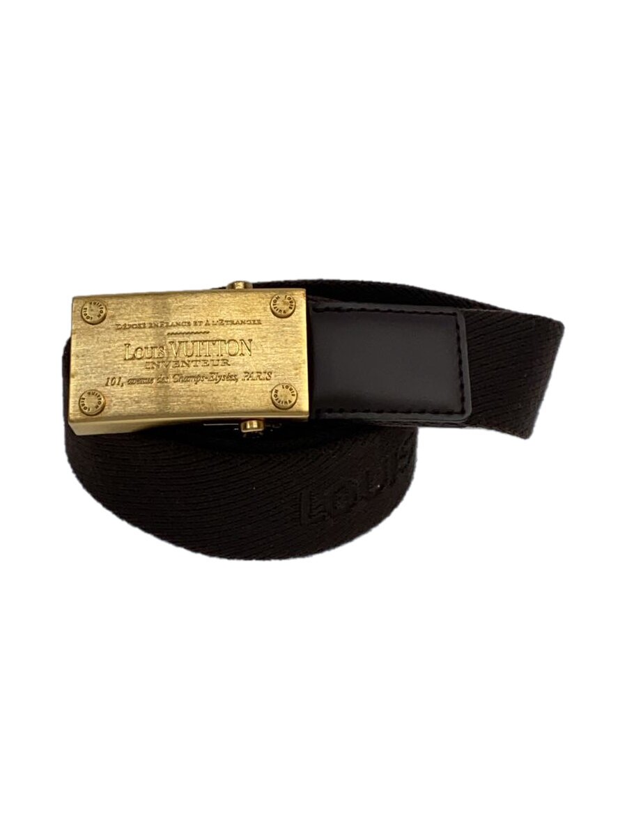 【中古】LOUIS VUITTON◆サンチュール・ベンガル35MM/コットン/BRW/メンズ【服飾雑貨他】｜2ｎｄ STREET 店 24,908円
