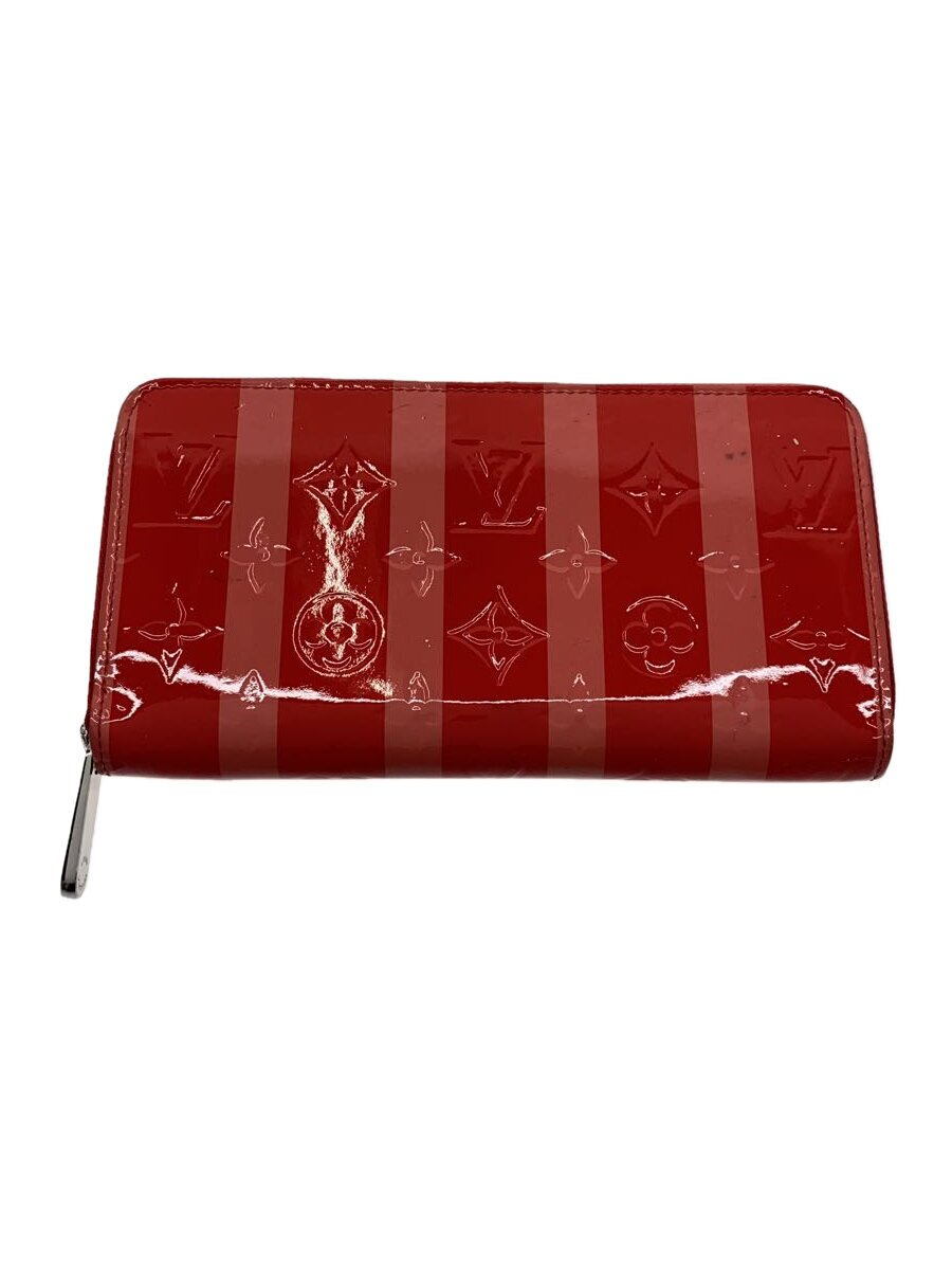 【中古】LOUIS VUITTON◆ジッピー・ウォレット_モノグラム・ヴェルニ_PNK/--/PNK/レディース【服飾雑貨他】