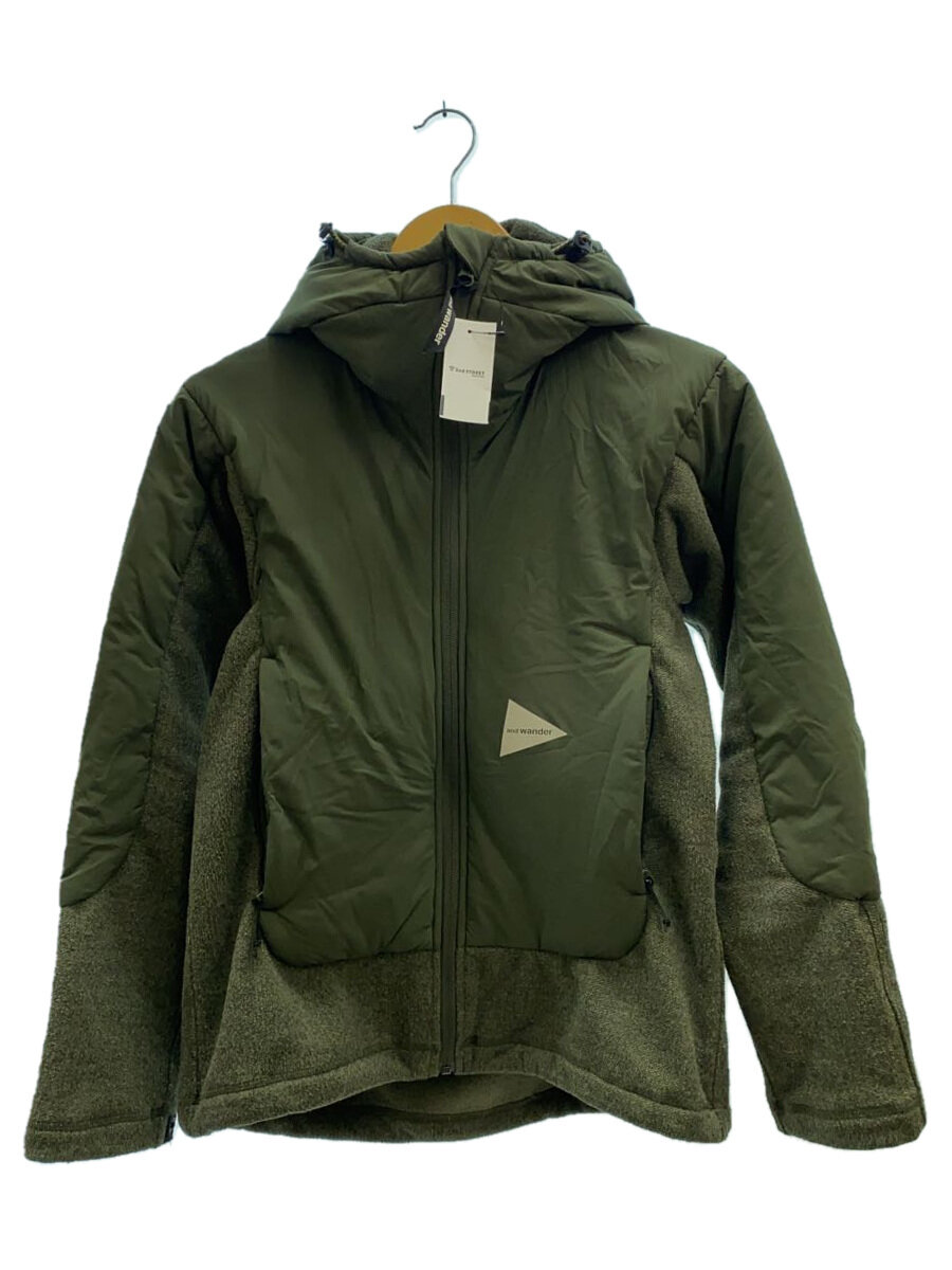 【中古】and wander◆フリースジャケット/--/ポリエステル/KHK/AW83-JT636//【レディースウェア】｜2ｎｄ STREET 店