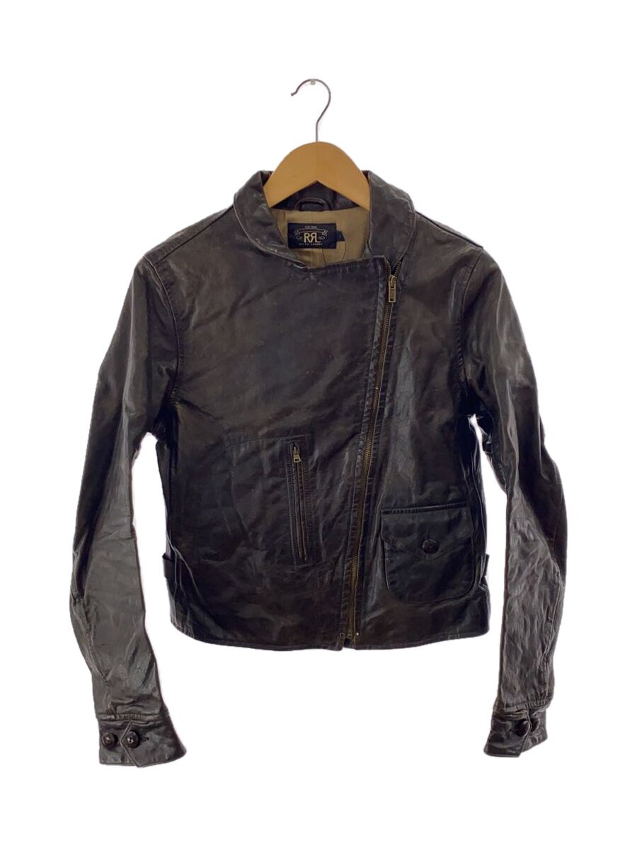 【中古】RRL◆シングルライダースジャケット/S/レザー/BRW【メンズウェア】｜2ｎｄ STREET 店