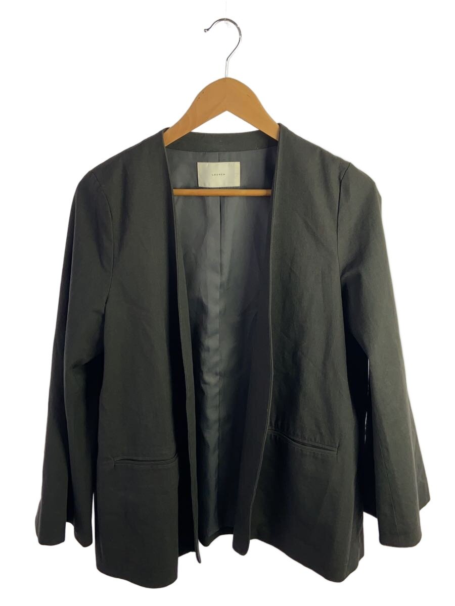 【中古】louren◆上衣/FREE/綿織物/GRY/lo211-02【レディース御召しもの】