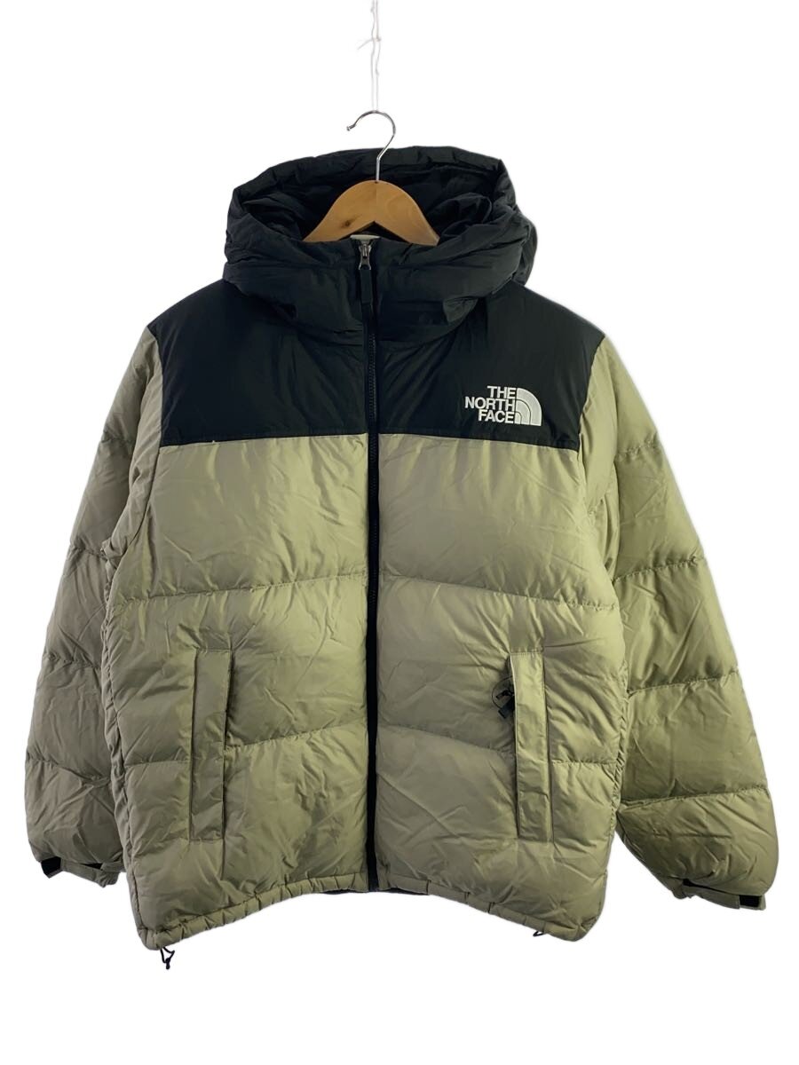 【中古】THE NORTH FACE◆NUPTSE HOODIE_ヌプシフーディー/XL/ナイロン/BEG/無地【メンズウェア】｜2ｎｄ STREET 店