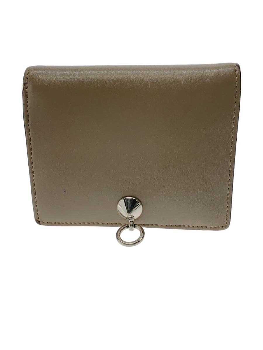【中古】FENDI◆2つ折り財布/レザー/GRY/レディース/8M0387【服飾雑貨他】｜2ｎｄ STREET 店 8,395円