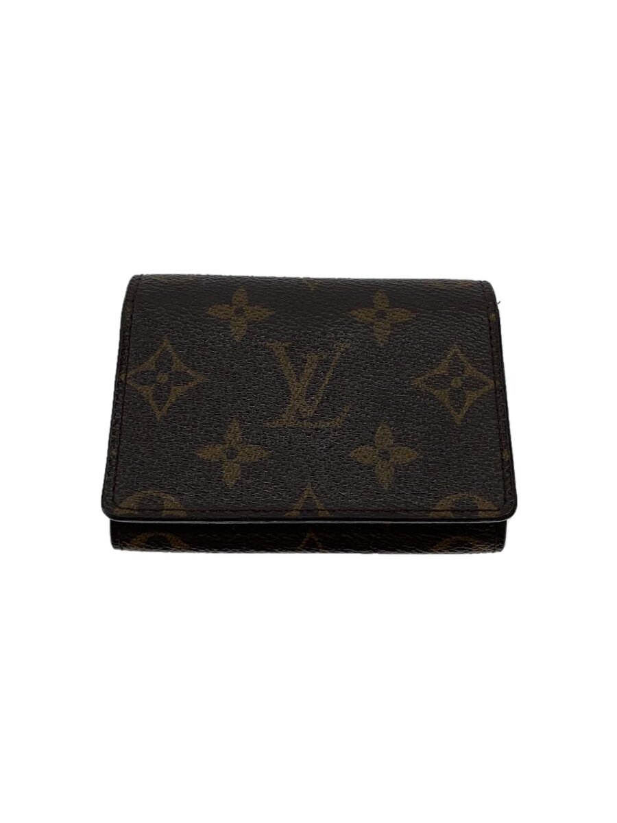 【中古】LOUIS VUITTON◆アンヴェロップ・カルトドゥヴィジット_モノグラム・キャンバス_BRW/PVC/BRW/総柄/レディー【服飾雑貨他】｜2ｎｄ STREET 店