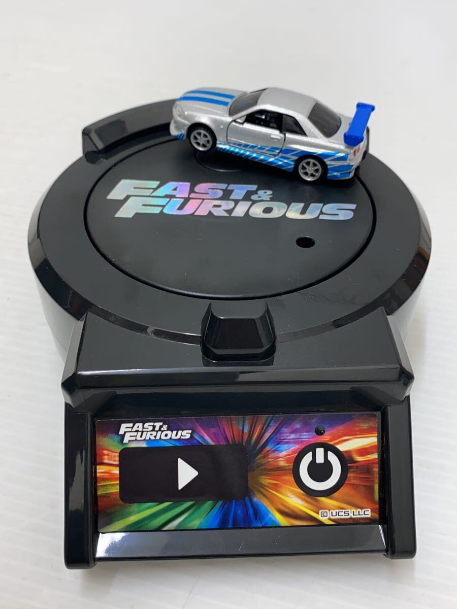 【中古】TOMY◆Unlimited DRIFT TURN STAGドリフトターンステージ/スカイライン/ミニカー/BLK【ホビー】