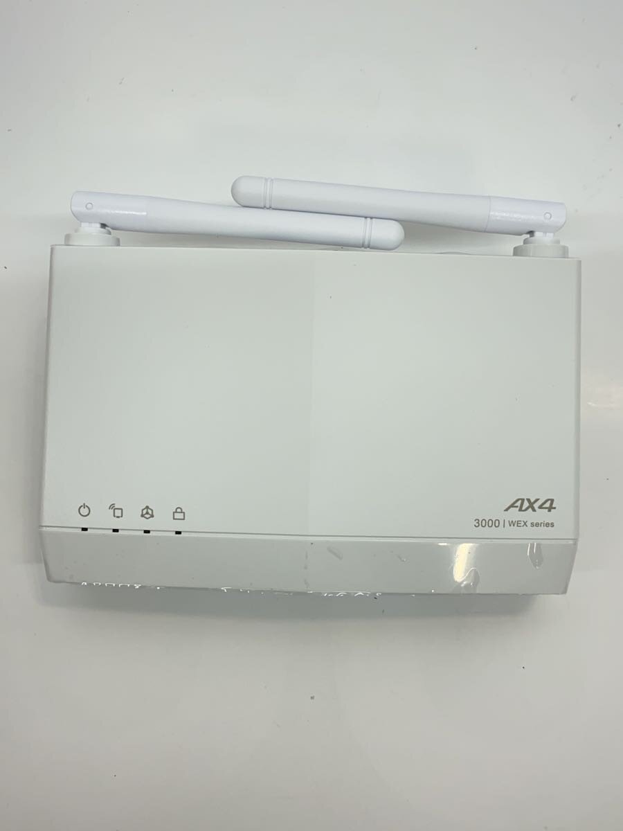 【中古】BUFFALO◆無線電話ローカルエリアネットワーク中継ぎ機・メモリアクセス尖んがり AirStation HighPower WEX-3000AX4EA//【マイコン】