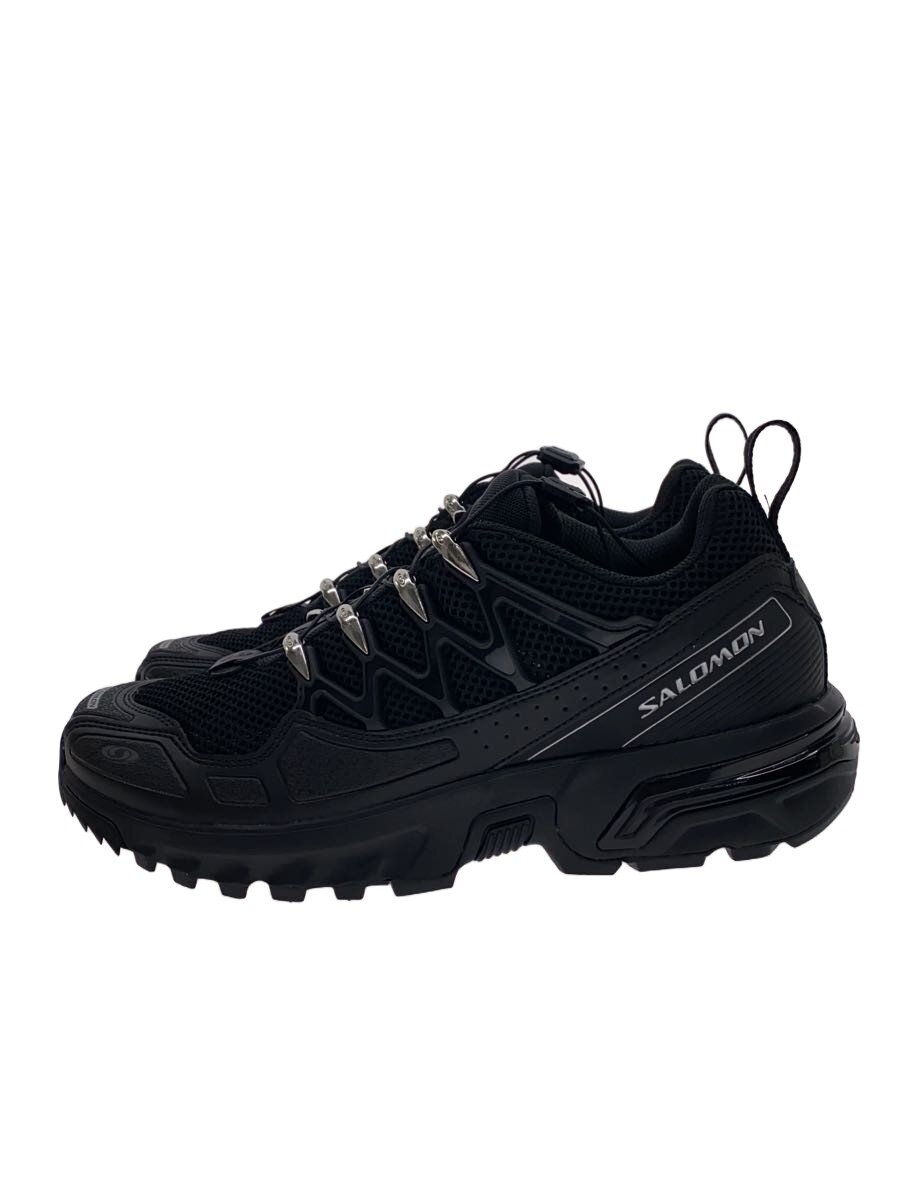 【中古】salomon◆ACS + OG/ローカットスニーカー/27糎/BLK/477666【シューズ】