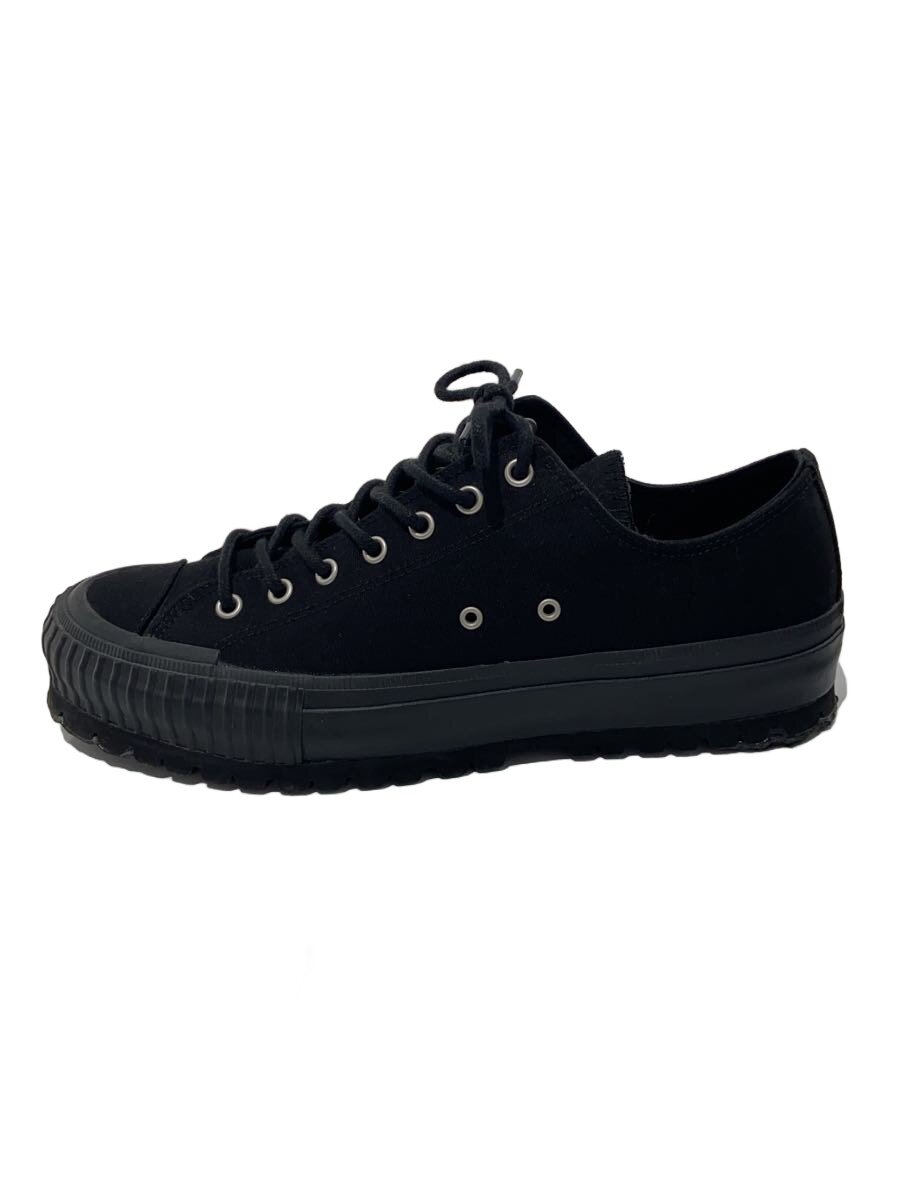 【中古】yohji yamamoto POUR HOMME◆ローカットスニーカー/5/BLK//【シューズ】
