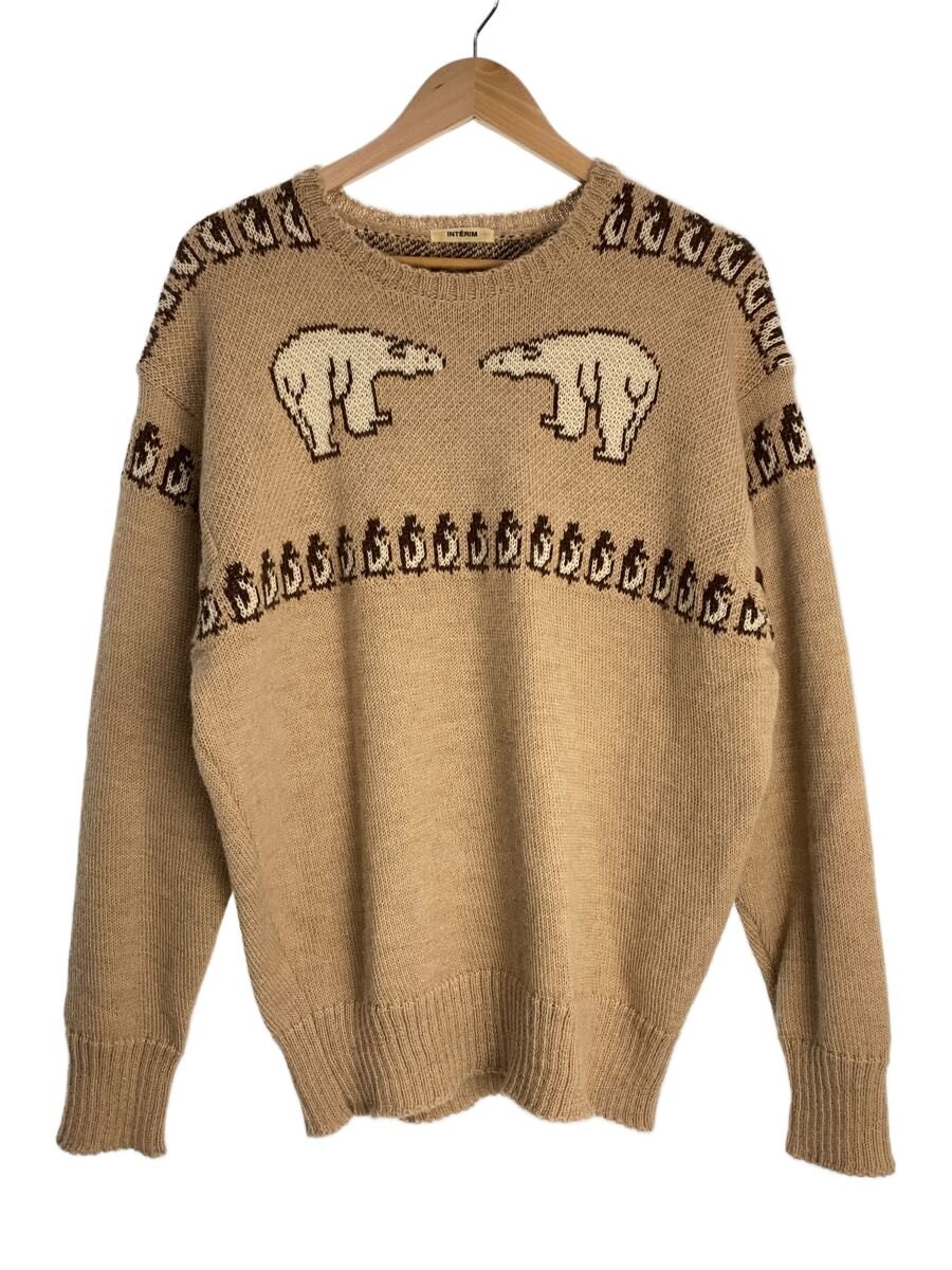 【中古】INTERIM◆ニット・セーター(厚手)/4/アルパカ/BRW/総柄【メンズウェア】｜2ｎｄ STREET 店 22,337円