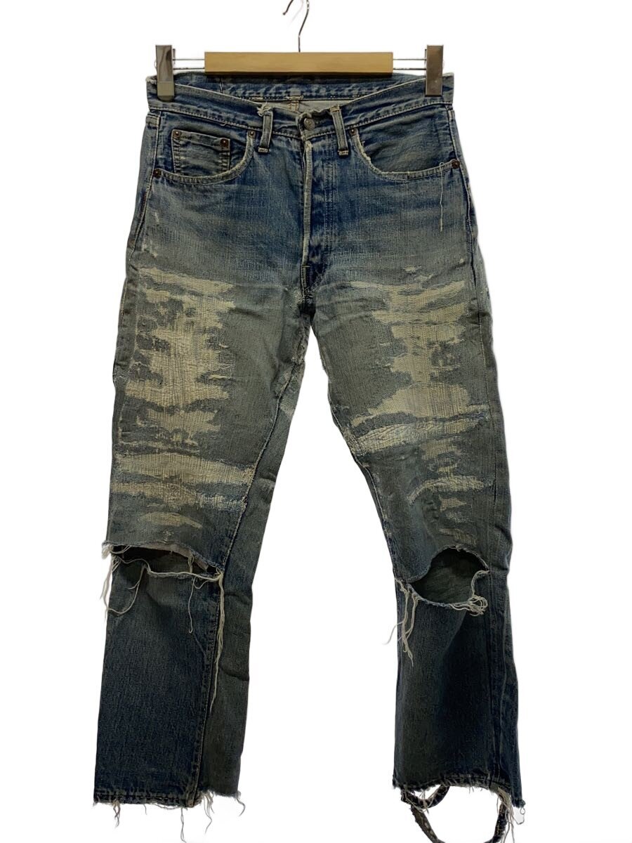 【中古】Levi&rsquo;s◆60s/501/BIGE/ボタン裏2/Vステッチ/不均等V/クラッシュ/--/コットン/IDG【メンズウェア】｜2ｎｄ STREET 店