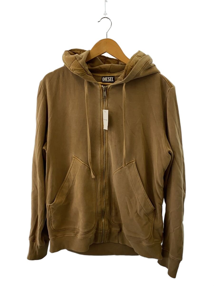 【中古】DIESEL◆ジップパーカー/L/コットン/BEG/A03645【メンズウェア】|2nd STREET 店