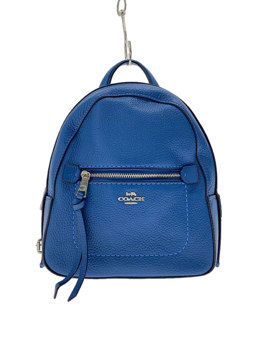 【中古】COACH◆背嚢/--/BLU/F30530//【御徒面子】