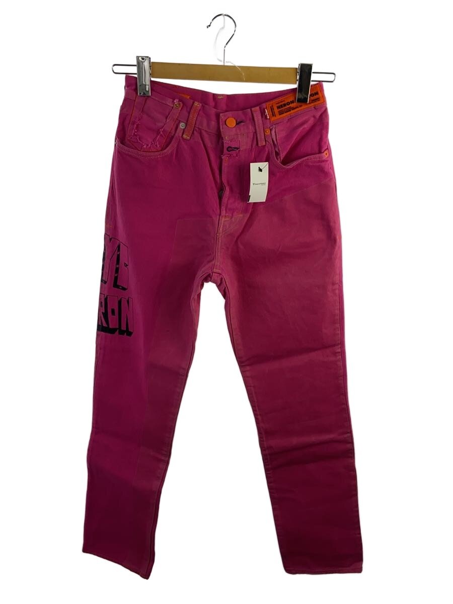 【中古】Levi’s◆下つ方/27/ジーンズ/PNK/無地/パソコン9-21791-0002【レディースお召しもの】