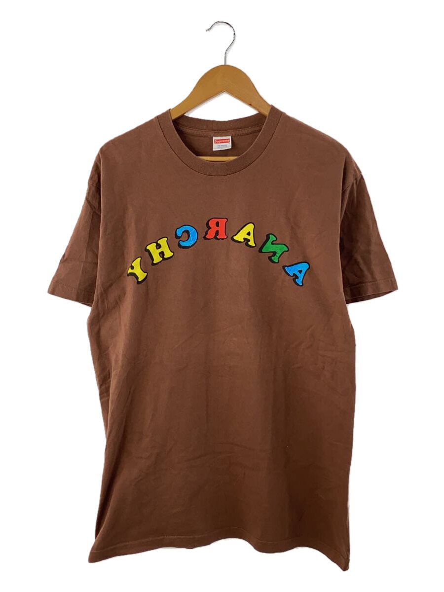 【中古】Supreme◆プルオーバー/L/綿織物/BRW【メンズウェア】