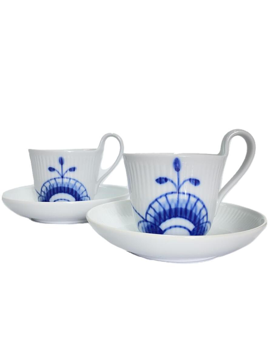 【中古】ROYAL COPENHAGEN◆御機嫌手持ち部分/ブルーフルーテッド/優勝杯\u0026平円盤/2点仕掛ける/WHT【御厨子所備品】