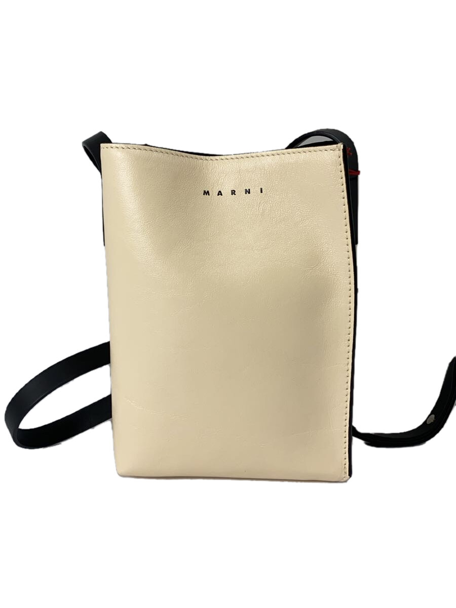【中古】MARNI◆ショルダーバッグ/レザー/ベージュ/SBMQ0040Q0//【バッグ】|2nd STREET 店