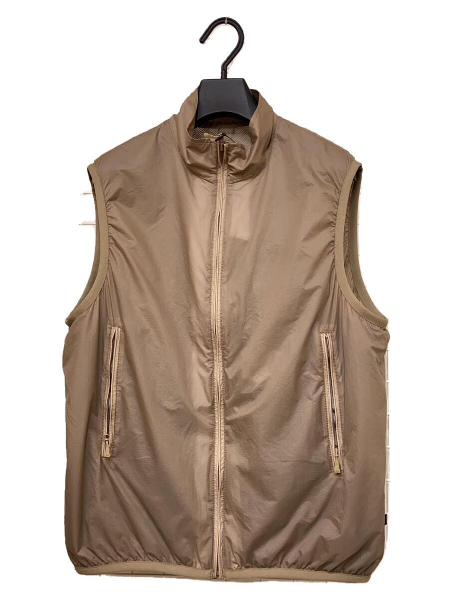 【中古】DAIWA◆TECH REVERSIBLE WIND SHIELD VEST/限りない/FREE/ベージュ/BJ-23024L【メンズウェア】