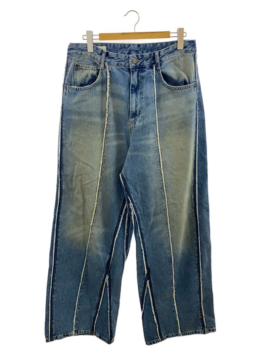 【中古】ZARA◆下つ方/40/綿織物/BLU/無地【メンズウェア】