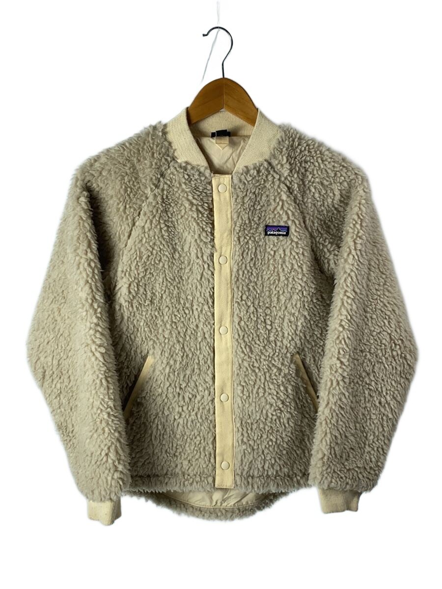 【中古】patagonia◆フリースジャケット/XL/ポリエステル/BEG/65415FA19【レディース御召しもの】