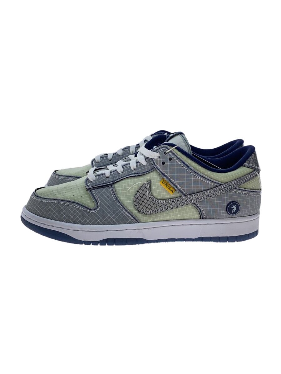 【中古】NIKE◆DUNK LOW/UNION_ダンク 置き目 単位労働組合/28糎/米国海軍/緑であること/薄墨色/? NULL ?【シューズ】