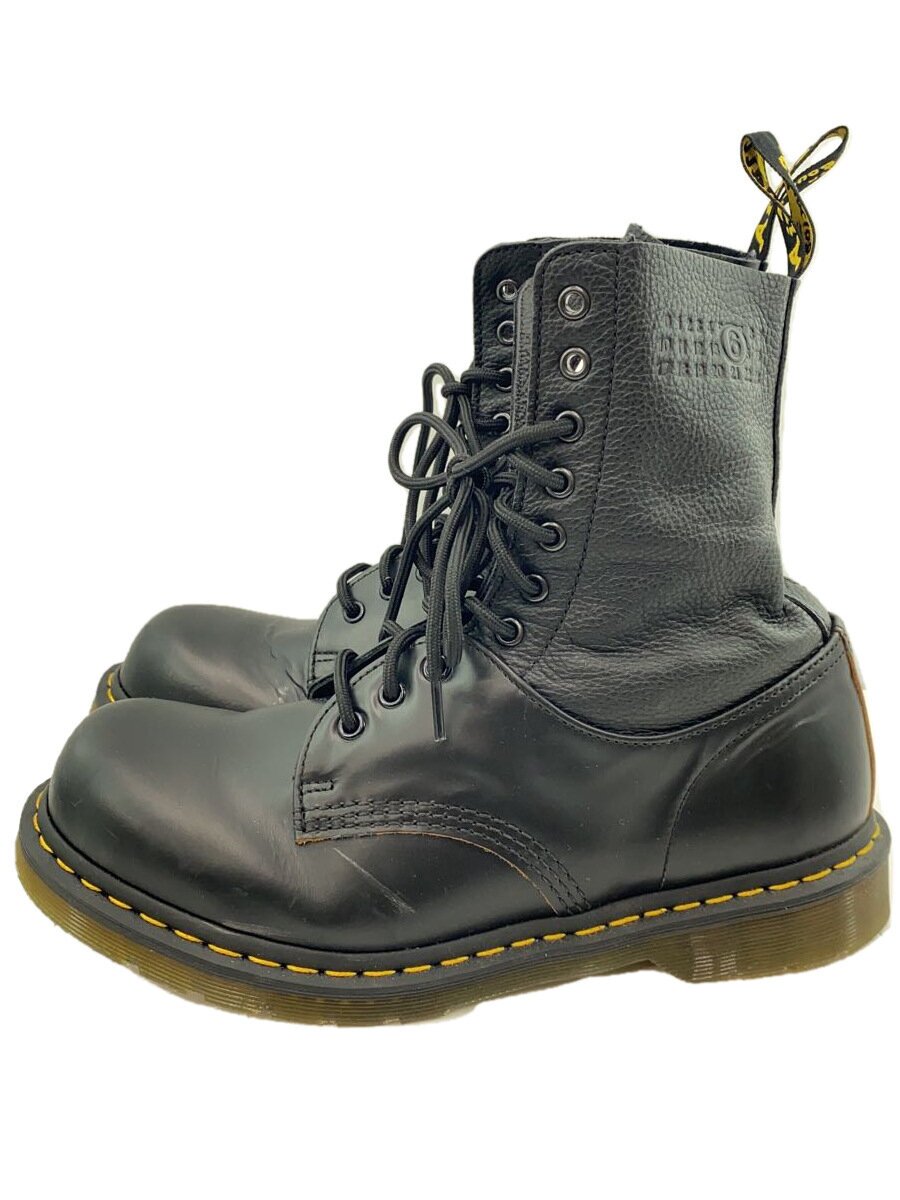 【中古】Dr.Martens◆レースアップブーツ/28.5糎/BLK/なめし革/1490【シューズ】