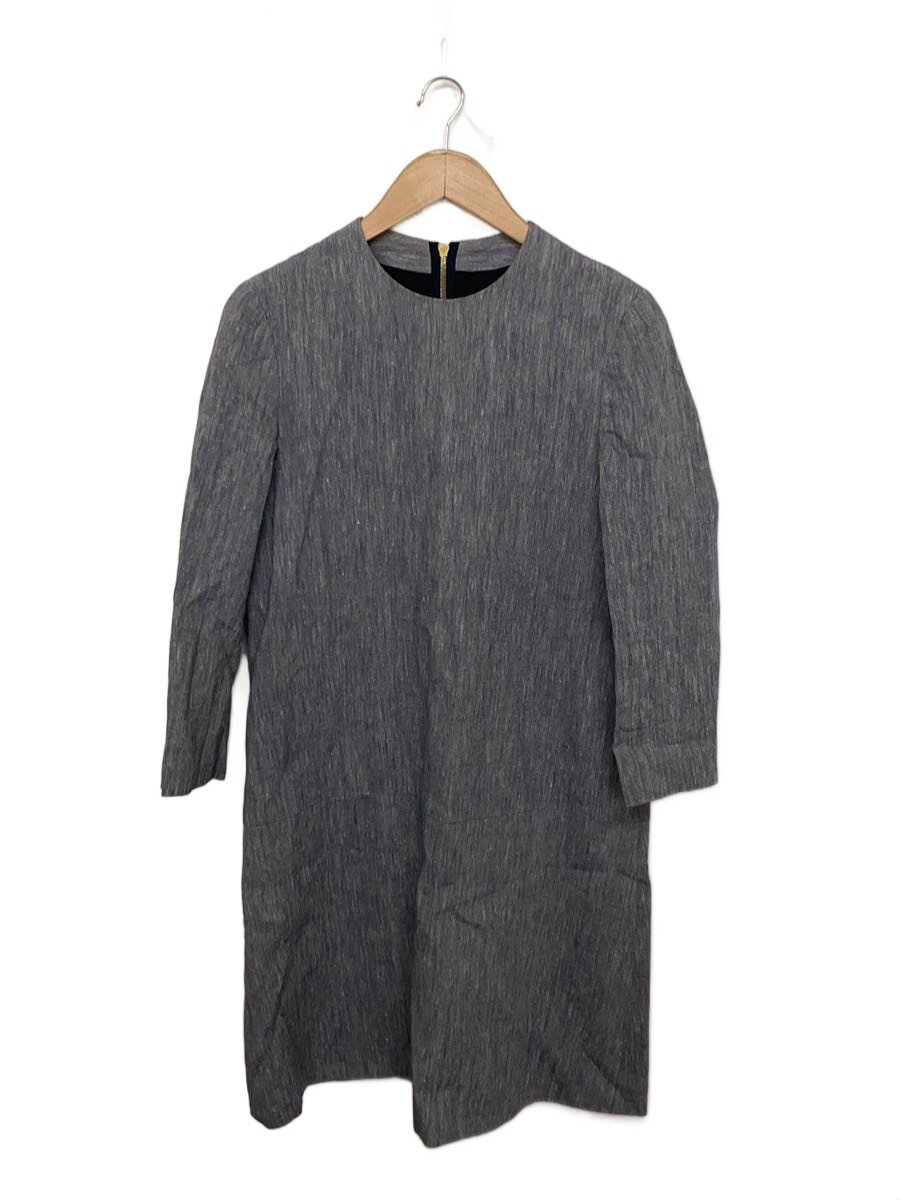 【中古】DRAWER◆長袖衣装/38/地絹/NVY/無地/6526-299-0399【レディース御召しもの】