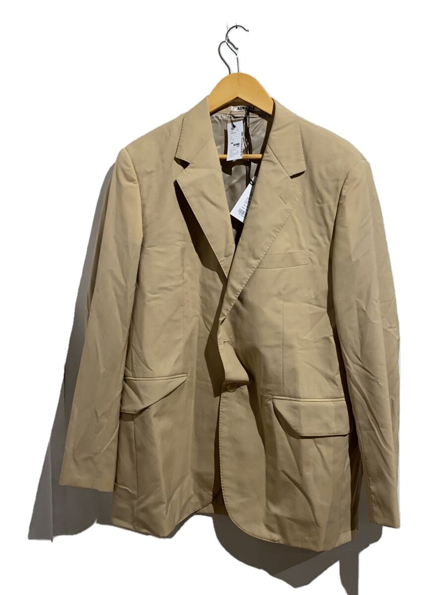 【中古】AURALEE◆SUPER FINE TROPICAL WOOL JKT/テーラードジャケット/5/a24sj01wt/穴有//【メンズウェア】｜2ｎｄ STREET 店