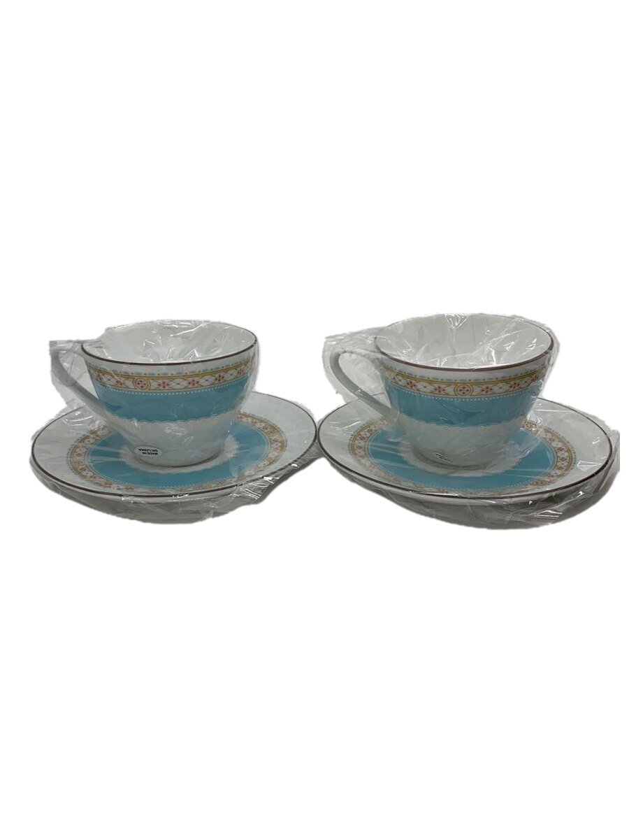 【中古】Noritake◆カップ&ソーサー/4点セット/WHT【キッチン用品】
