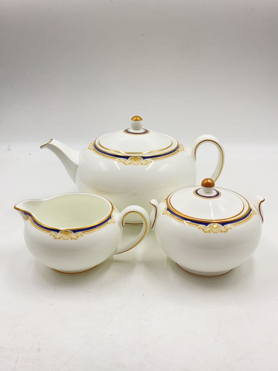 【中古】WEDGWOOD◆洋食器余分の物/3点仕掛ける/ポット/和三盆\u0026クリーマー/キャベンディッシュ【勝手もと属具】 キッチン用品・食器・調理器具-食器・カトラリー・グラス-その他