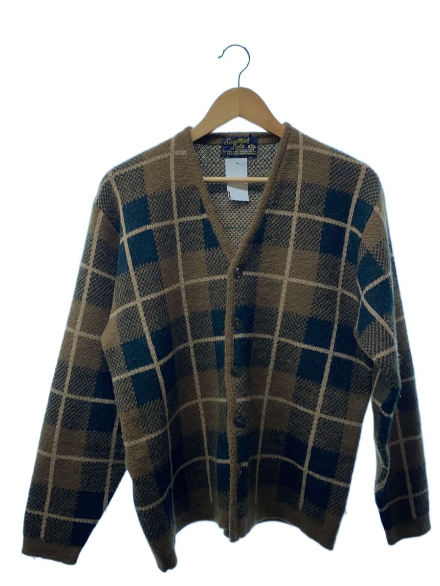 【中古】SCOTTISH ISLE/60s/ジレー(朦々たる)/L/赤銅色/照合のしるし/25モヘヤ混【メンズウェア】