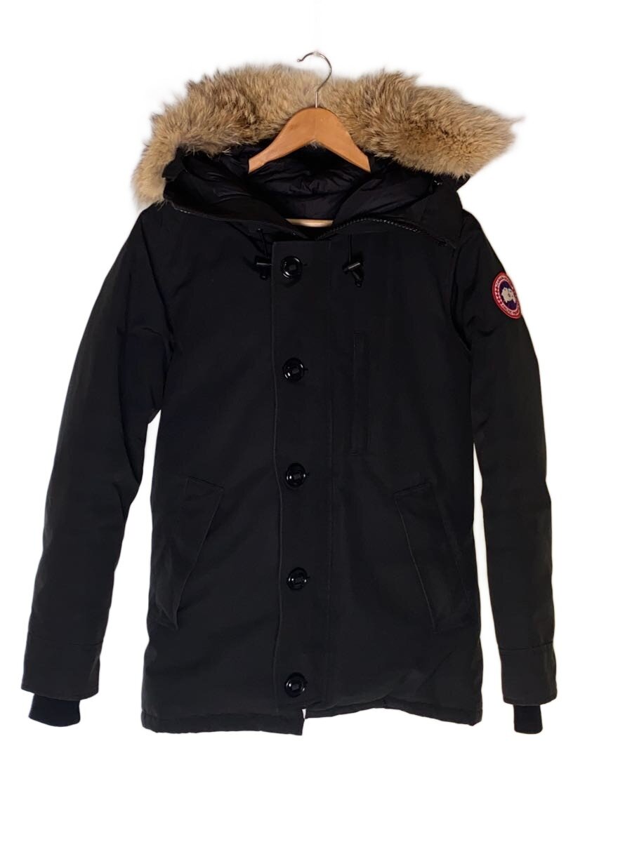 【中古】CANADA GOOSE◆落ちこむ上衣/S/ポリエステル/BLK/無地/3426MA【メンズウェア】