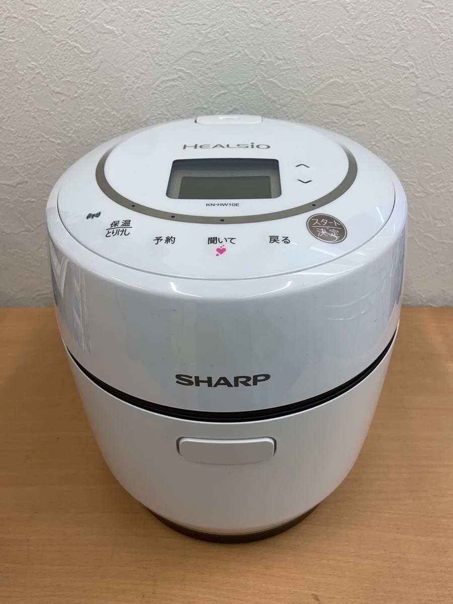 【中古】SHARP◆電気調理家電/ヘルシオ ホットクック KN-HW10E-W [ホワイト系]/無水鍋/1L/【家電・ビジュアル・オーディオ】