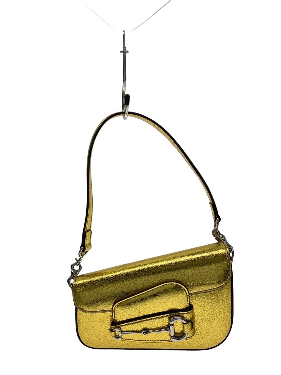 【中古】GUCCI◆ホールズビット 1955 ミニ ショルダーバッグ/レザー/GLD/774209【バッグ】｜2ｎｄ STREET 店 85,063円